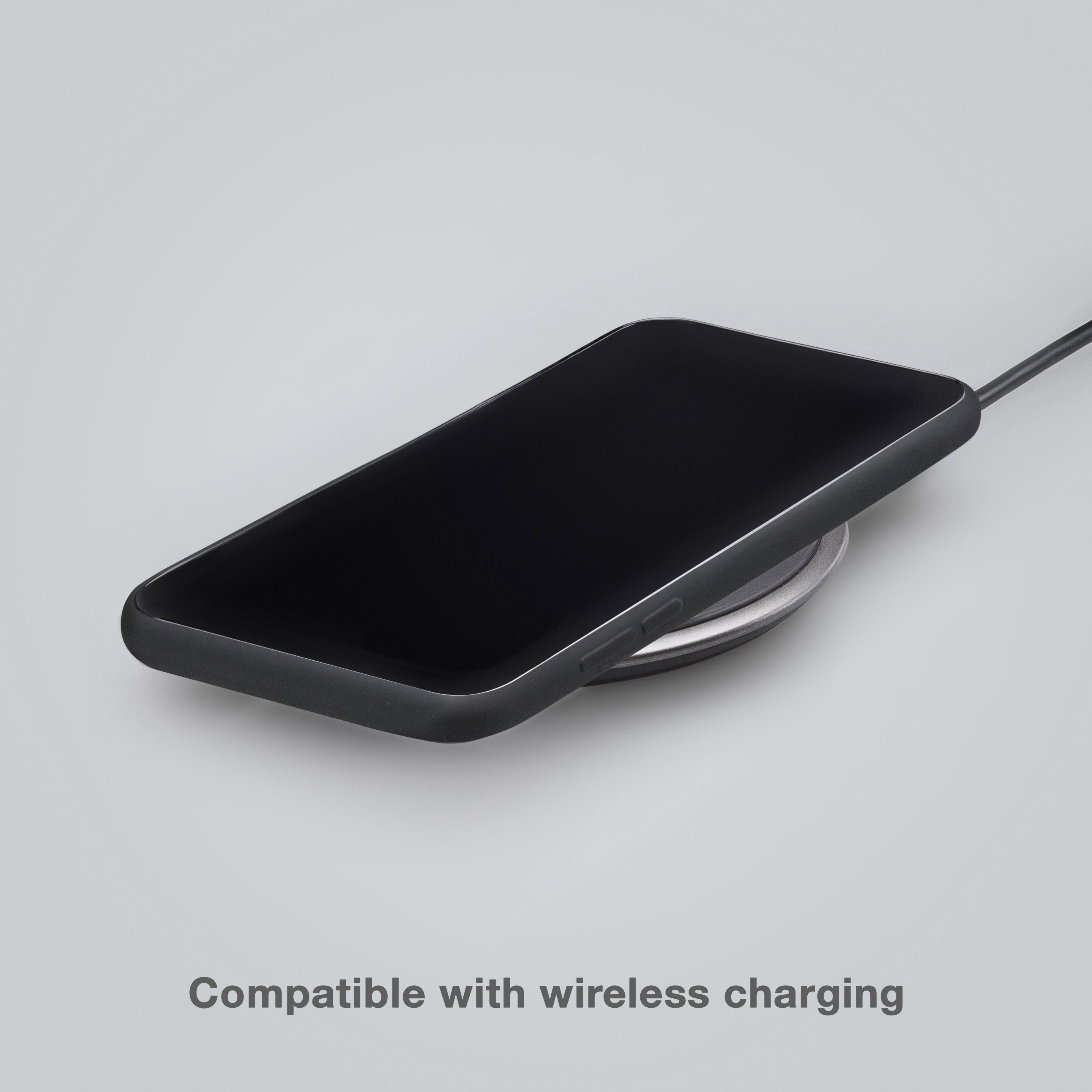 Mobilize Rubber Gelly Card Case Apple Iphone 15 Matt Black