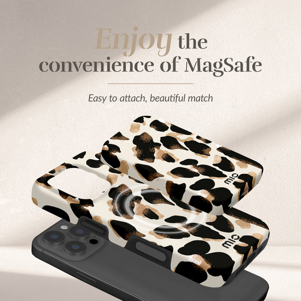 Mio By Mobilize Mio Powerbank 5000Mah With Double Sided Magsafe Compatibility  Leopard - Matt