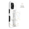 Mio By Mobilize Mio Powerbank 5000Mah With Double Sided Magsafe Compatibility White Marble - Matt