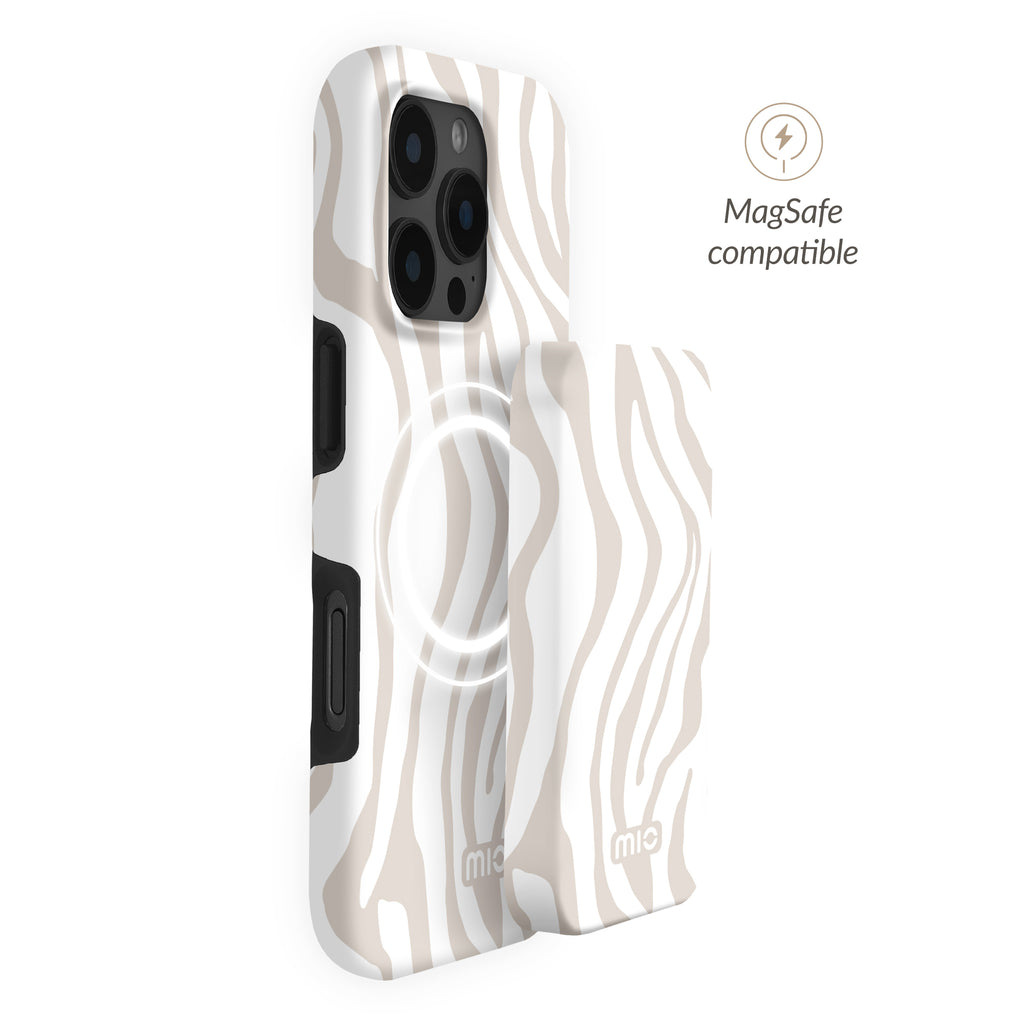 Mio By Mobilize Mio Powerbank 5000Mah With Double Sided Magsafe Compatibility Sandy Zebra - Matt