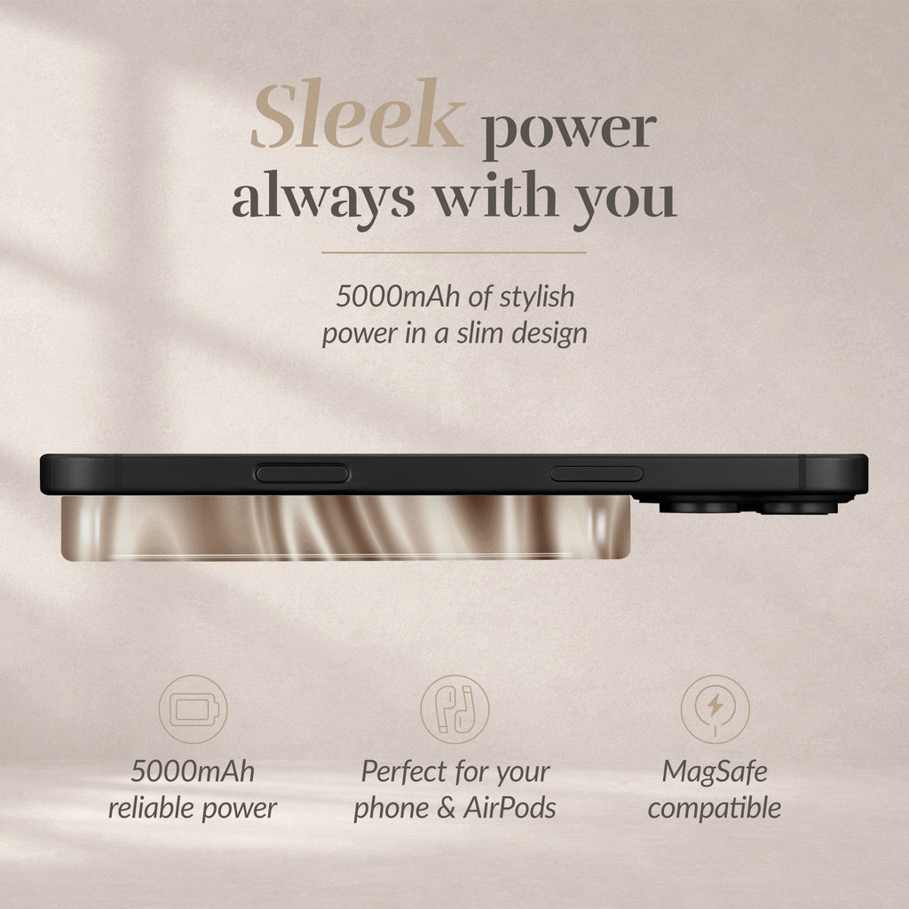 Mio By Mobilize Mio Powerbank 5000Mah With Double Sided Magsafe Compatibility Silky Dreams - Glossy