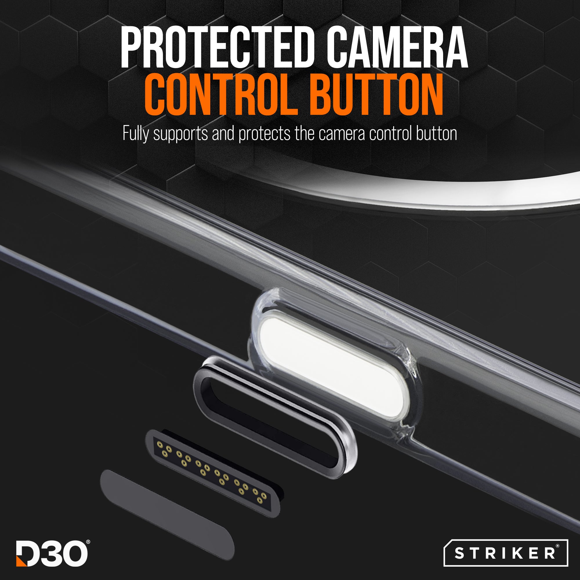 Striker X-Core - D3O Xtreme Impact Mag Case - Clear - Samsung A27 5G