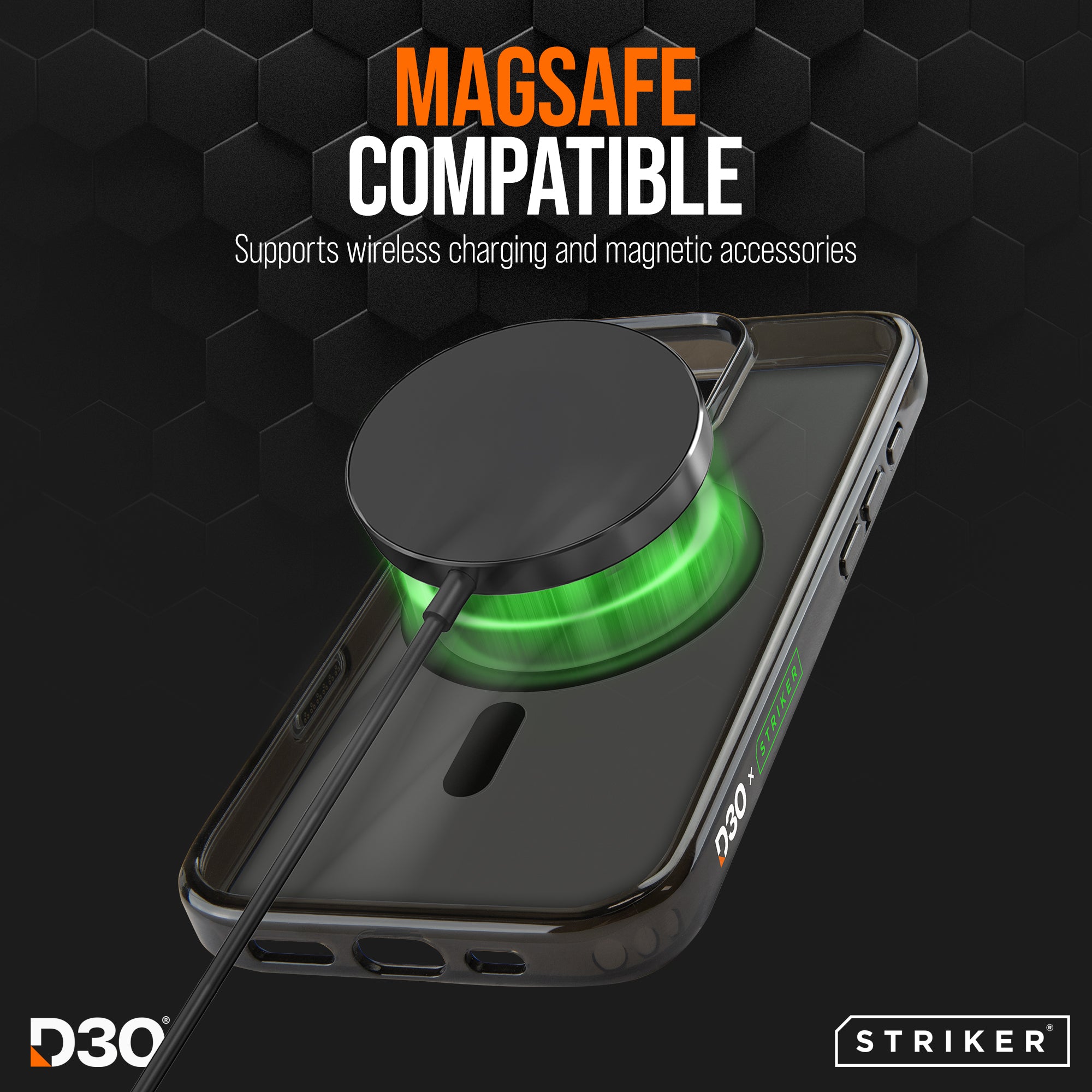 Striker X-Core - D3O Xtreme Impact Mag Case - Black - Samsung A27 5G
