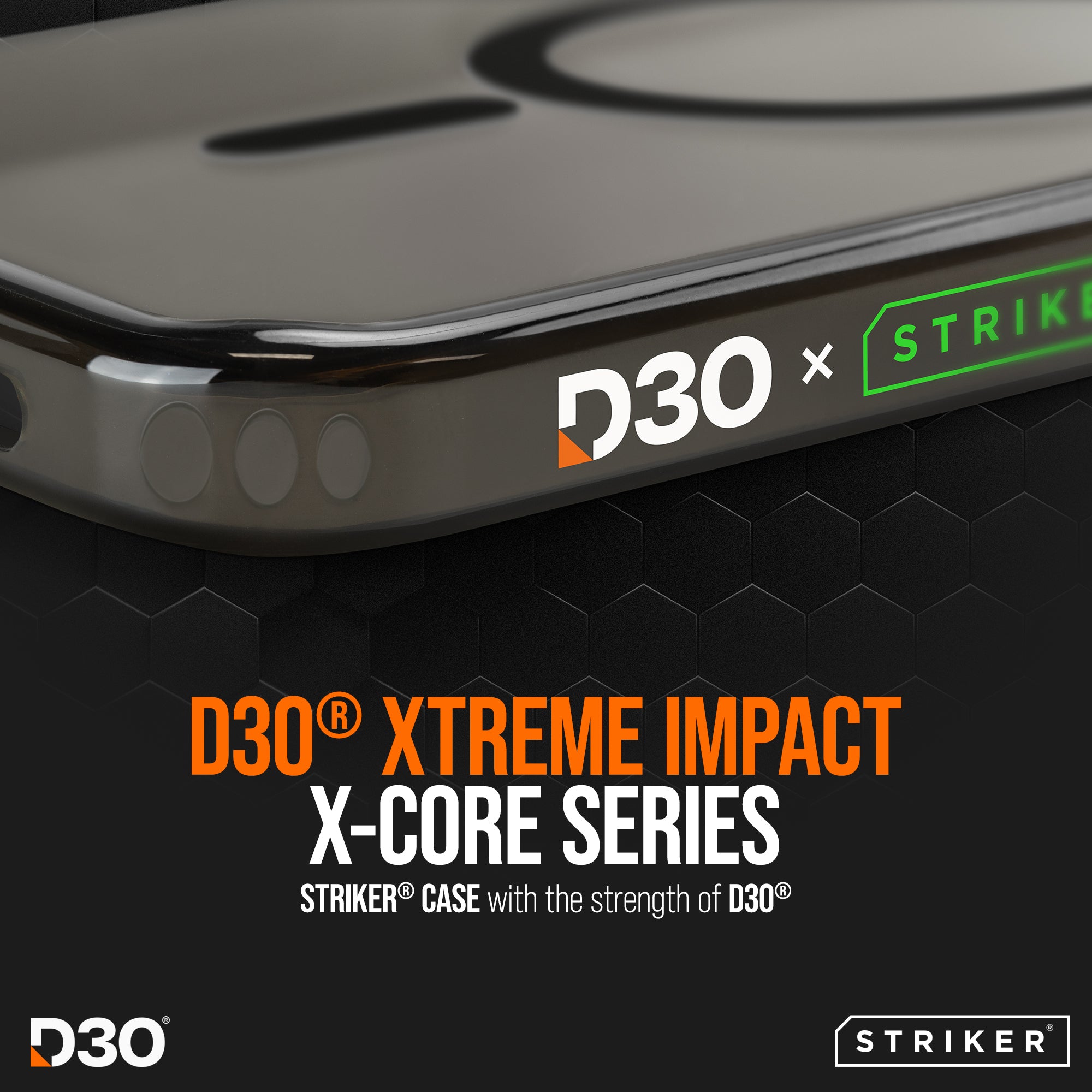 Striker X-Core - D3O Xtreme Impact Mag Case - Black - Samsung A27 5G