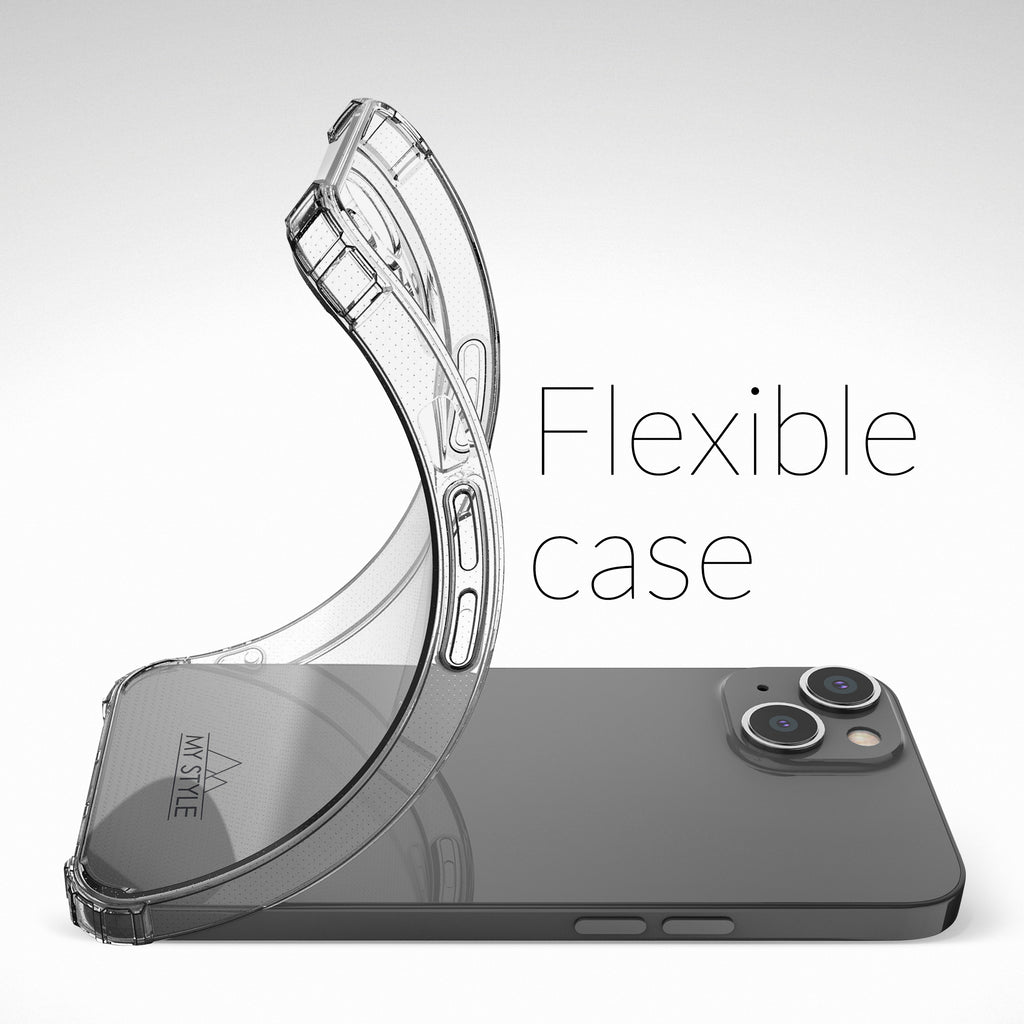 My Style Protective Flex Case For Apple Iphone 17 Pro/18 Pro Clear